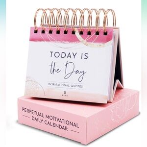 NWT Ryve Perpetual Motivational Daily Calendar
